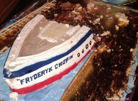 jacht fryderyk tort